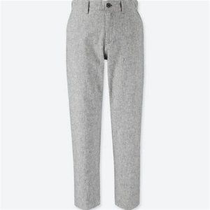 UNIQLO cotton linen relaxed pants